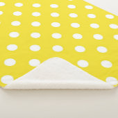 Polka-Punktmuster Sherpadecke (3/4)