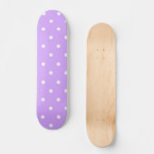 Polka-Punktmuster Skateboard (Vorderseite)