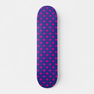 Polka-Punktmuster Skateboard