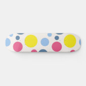 Polka-Punktmuster Skateboard (Horizontal)
