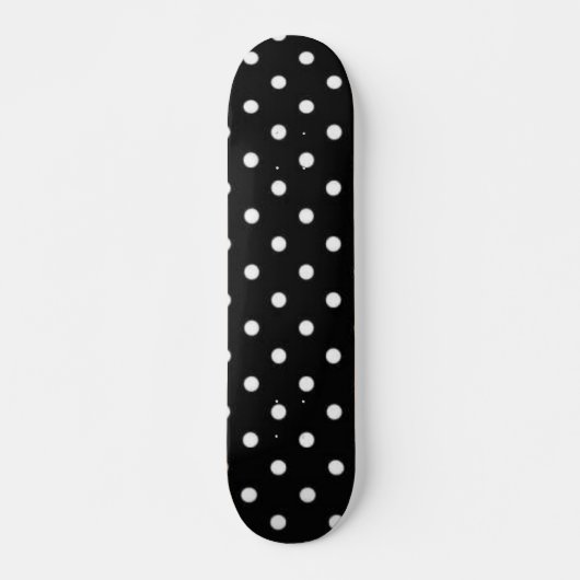 Polka-Punktmuster Skateboard (Vorne)