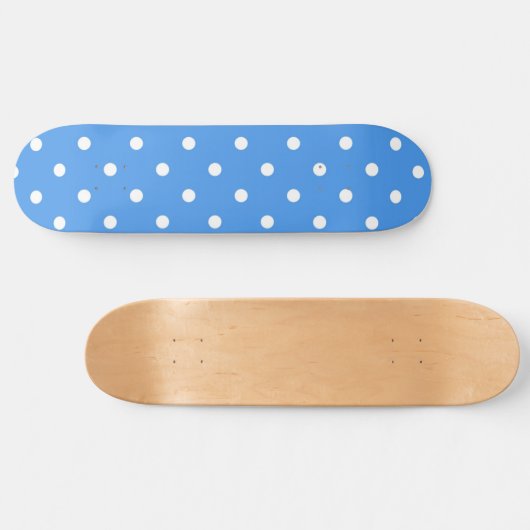 Polka-Punktmuster Skateboard (Horizontal)