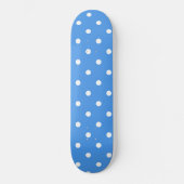 Polka-Punktmuster Skateboard (Vorderseite)