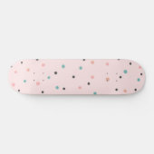 Polka-Punktmuster Skateboard (Horizontal)
