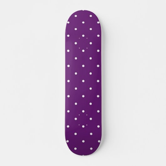 Polka-Punktmuster Skateboard (Vorne)