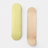 Polka-Punktmuster Skateboard (Vorderseite)