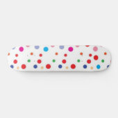 Polka-Punktmuster Skateboard (Horizontal)