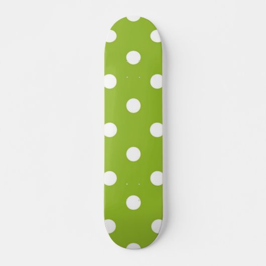 Polka-Punktmuster Skateboard (Vorne)