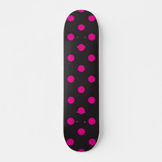 Polka-Punktmuster Skateboard (Vorne)