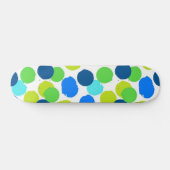 Polka-Punktmuster Skateboard (Horizontal)