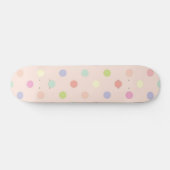 Polka-Punktmuster Skateboard (Horizontal)