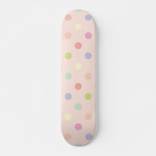Polka-Punktmuster Skateboard