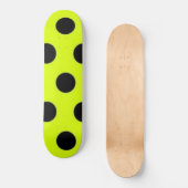 Polka-Punktmuster Skateboard (Vorderseite)