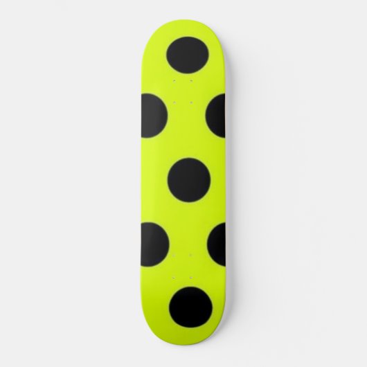 Polka-Punktmuster Skateboard (Vorderseite)