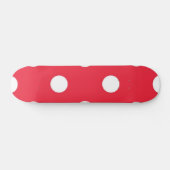 Polka-Punktmuster Skateboard (Horizontal)