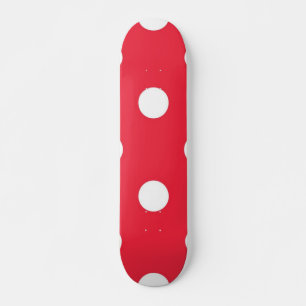 Polka-Punktmuster Skateboard