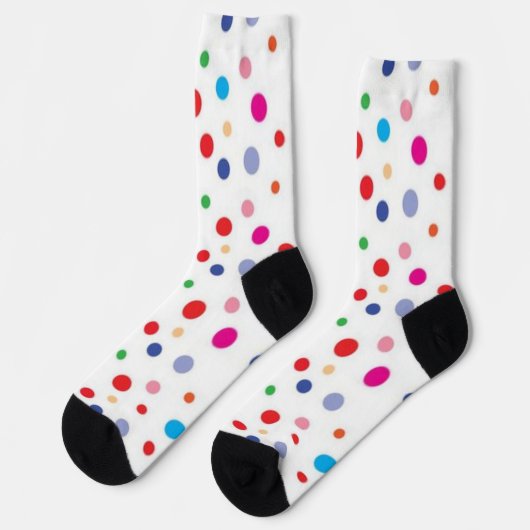 Polka-Punktmuster Socken (Linkes Detail)
