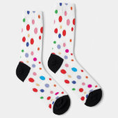 Polka-Punktmuster Socken (Rechts)
