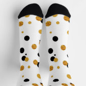 Polka-Punktmuster Socken (Oben)
