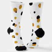 Polka-Punktmuster Socken (Gewinkelt)