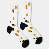 Polka-Punktmuster Socken (Rechts)