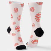 Polka-Punktmuster Socken (Gewinkelt)