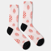 Polka-Punktmuster Socken (Rechts)