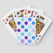 Polka-Punktmuster Spielkarten (Rückseite)