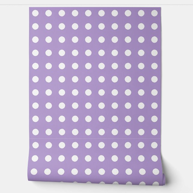 Polka-Punktmuster Tapete (Abrollen)