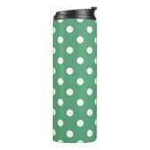 Polka-Punktmuster Thermosbecher (Nach links gedreht)