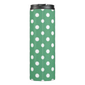 Polka-Punktmuster Thermosbecher (Rückseite)