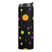 Polka-Punktmuster Thermosbecher (Nach links gedreht)