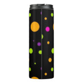 Polka-Punktmuster Thermosbecher (Rückseite)