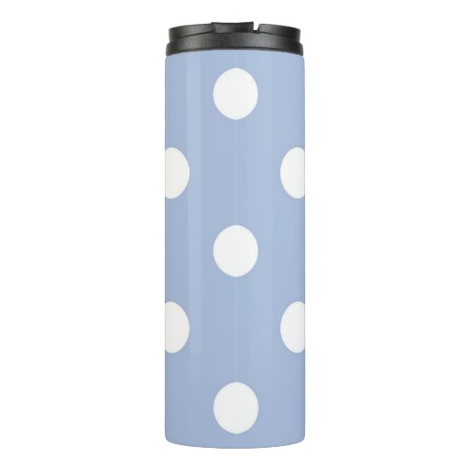 Polka-Punktmuster Thermosbecher (Rückseite)