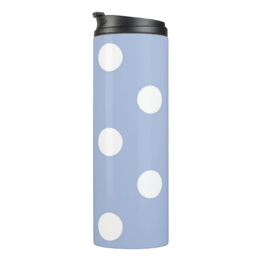 Polka-Punktmuster Thermosbecher (Nach rechts gedreht)