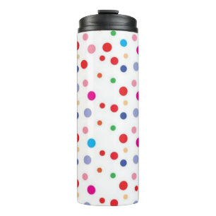Polka-Punktmuster Thermosbecher