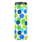 Polka-Punktmuster Thermosbecher (Rückseite)