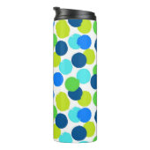 Polka-Punktmuster Thermosbecher (Nach rechts gedreht)