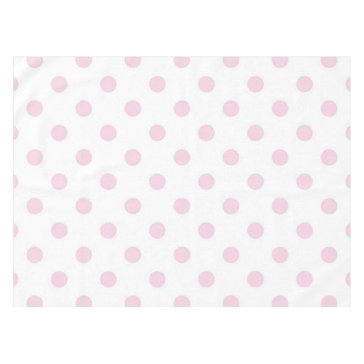Polka-Punktmuster Tischdecke (Vorderseite (Horizontal))