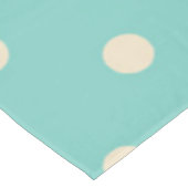 Polka-Punktmuster Tischdecke (Schrägansicht)