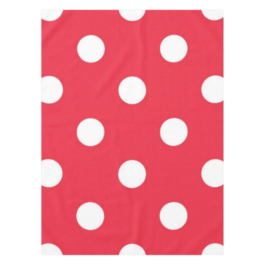 Polka-Punktmuster Tischdecke (Vorderseite)