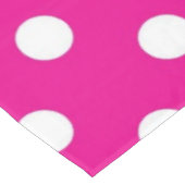Polka-Punktmuster Tischdecke (Schrägansicht)