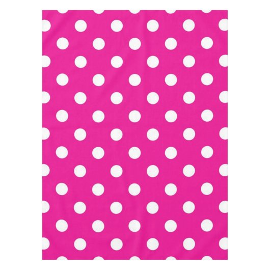 Polka-Punktmuster Tischdecke (Vorderseite)