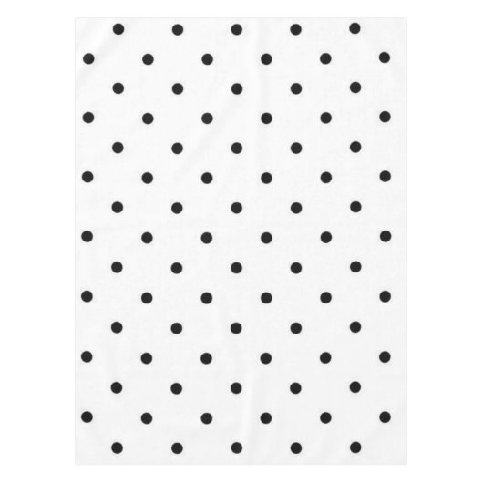 Polka-Punktmuster Tischdecke (Vorderseite)