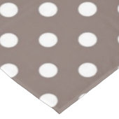 Polka-Punktmuster Tischdecke (Schrägansicht)