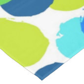Polka-Punktmuster Tischdecke (Schrägansicht)