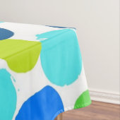Polka-Punktmuster Tischdecke (Beispiel)