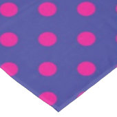 Polka-Punktmuster Tischdecke (Schrägansicht)