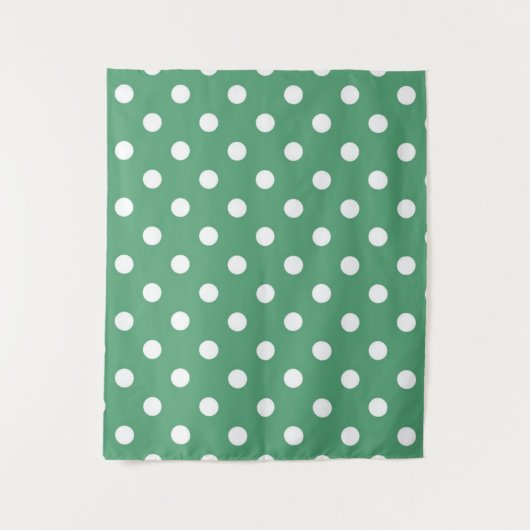 Polka-Punktmuster Wandteppich (Vorderseite)