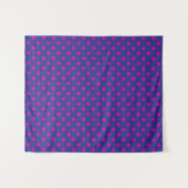Polka-Punktmuster Wandteppich (Vorderseite (Horizontal))